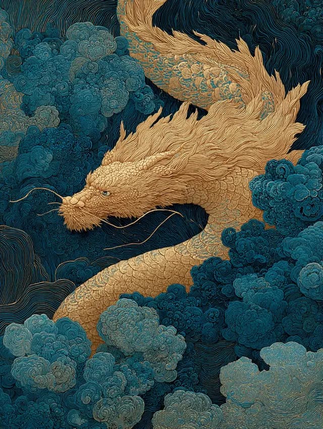 용띠 그림