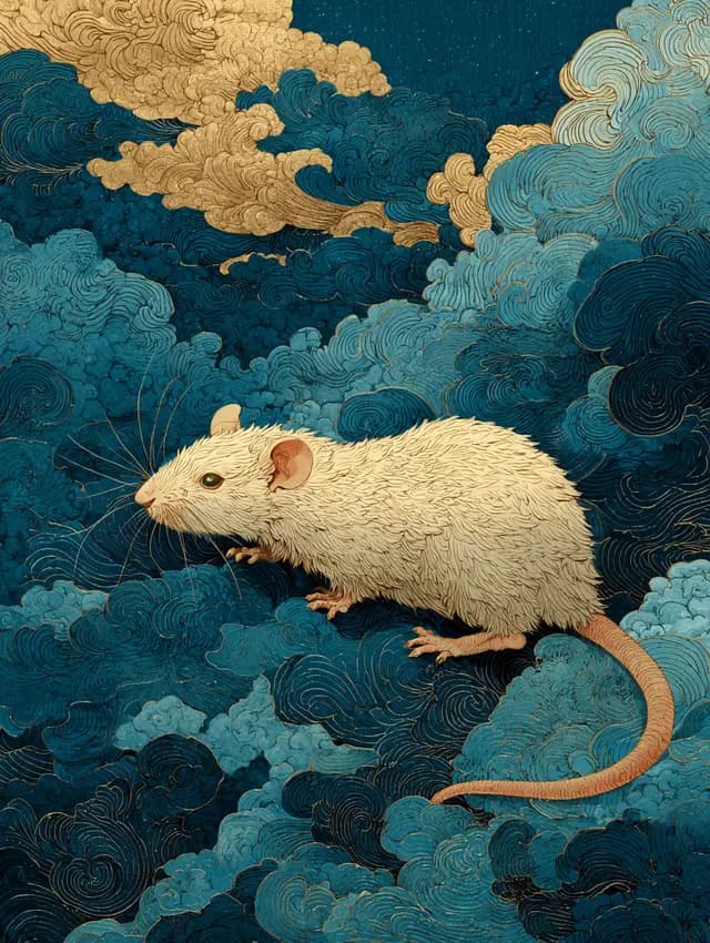 쥐띠 그림